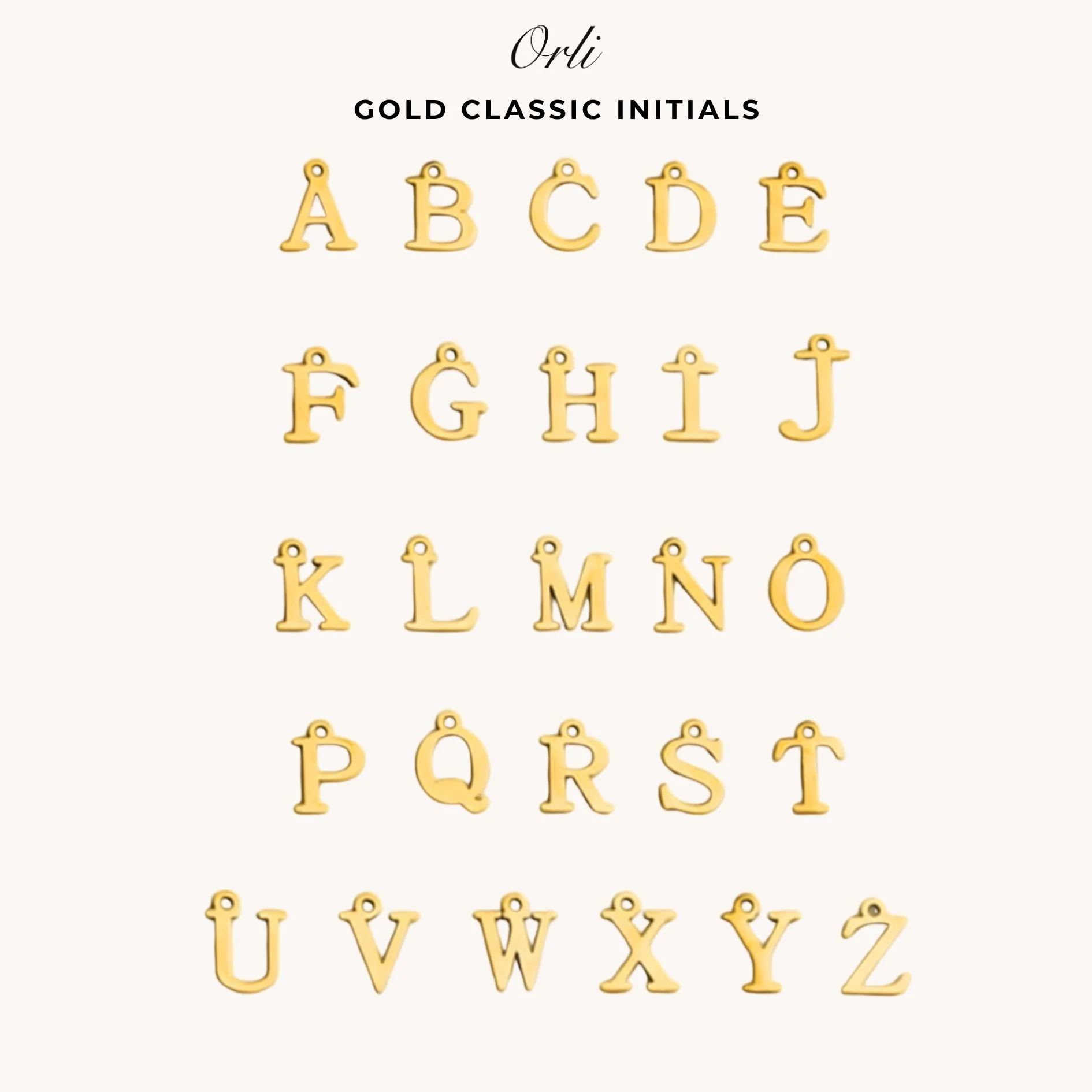 Initial & Birthstone Fine Chain Necklace in Gold - Image 4