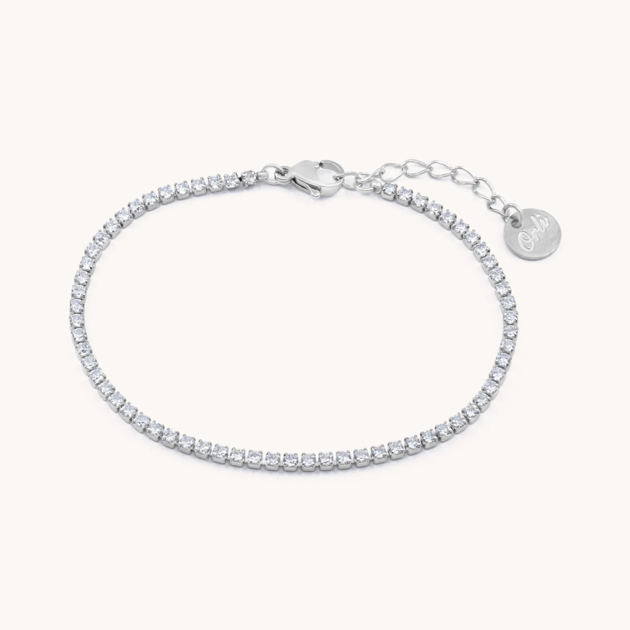 Tennis Bracelet in Silver